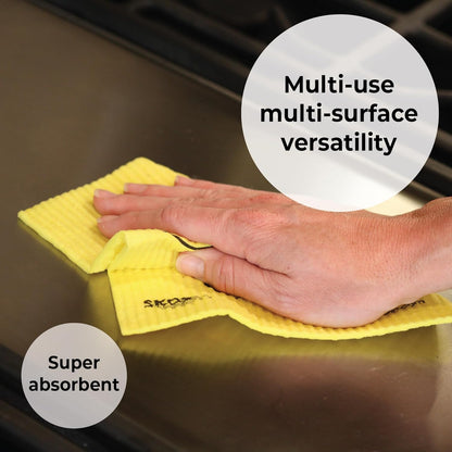 Eco-Friendly Cleaning Cloth (4-Pack: Assorted Colors), 4 Count