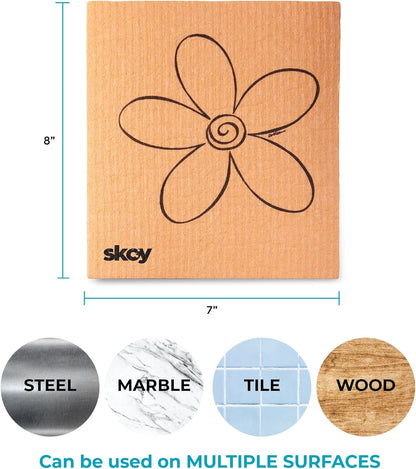 Eco-Friendly Cleaning Cloth (4-Pack: Assorted Colors), 4 Count